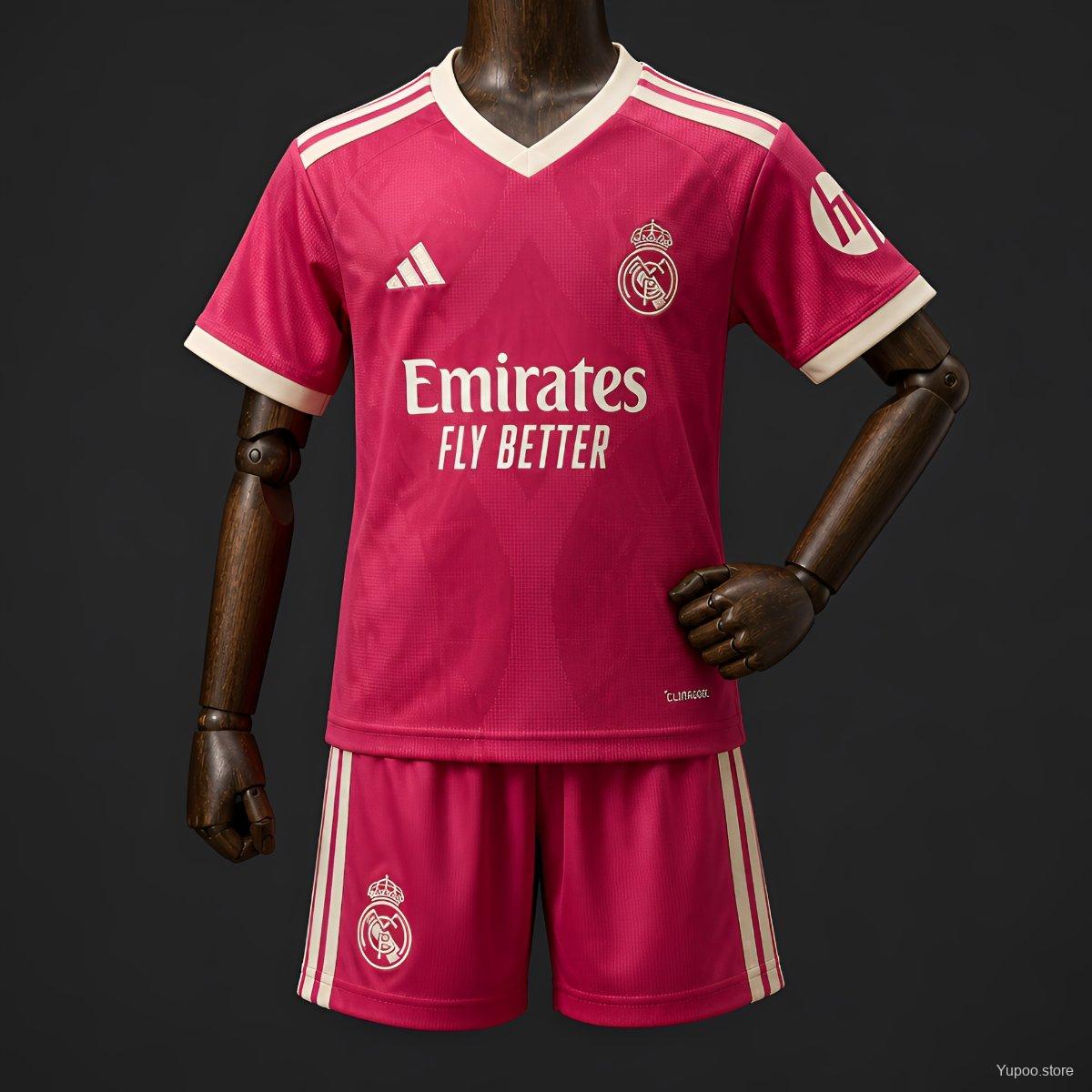 Camiseta de fútbol Real Madrid 2026/27 KIT NIÑO TERCERA